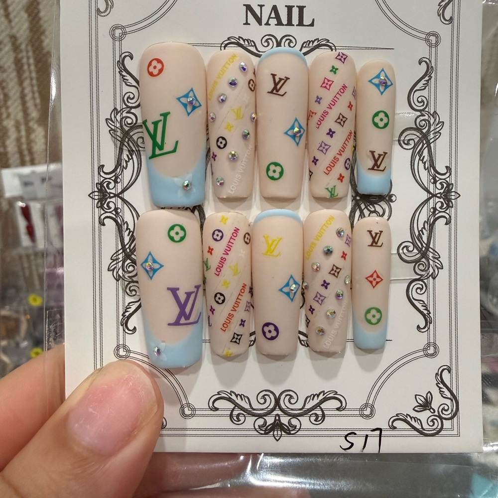 Colorful Designer Nail Art Set (small size only)